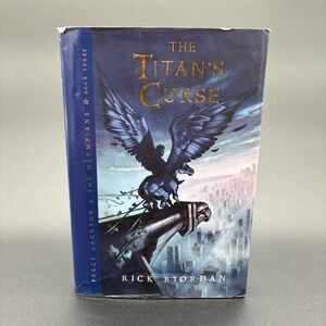 The Titan's Curse by Rick Riordan Hardcover First Edition Percy Jackson‎ Book 3